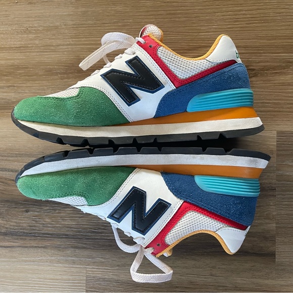 Rare New Balance Encap Sneakers in Rainbow Colorway - Picture 2 of 11